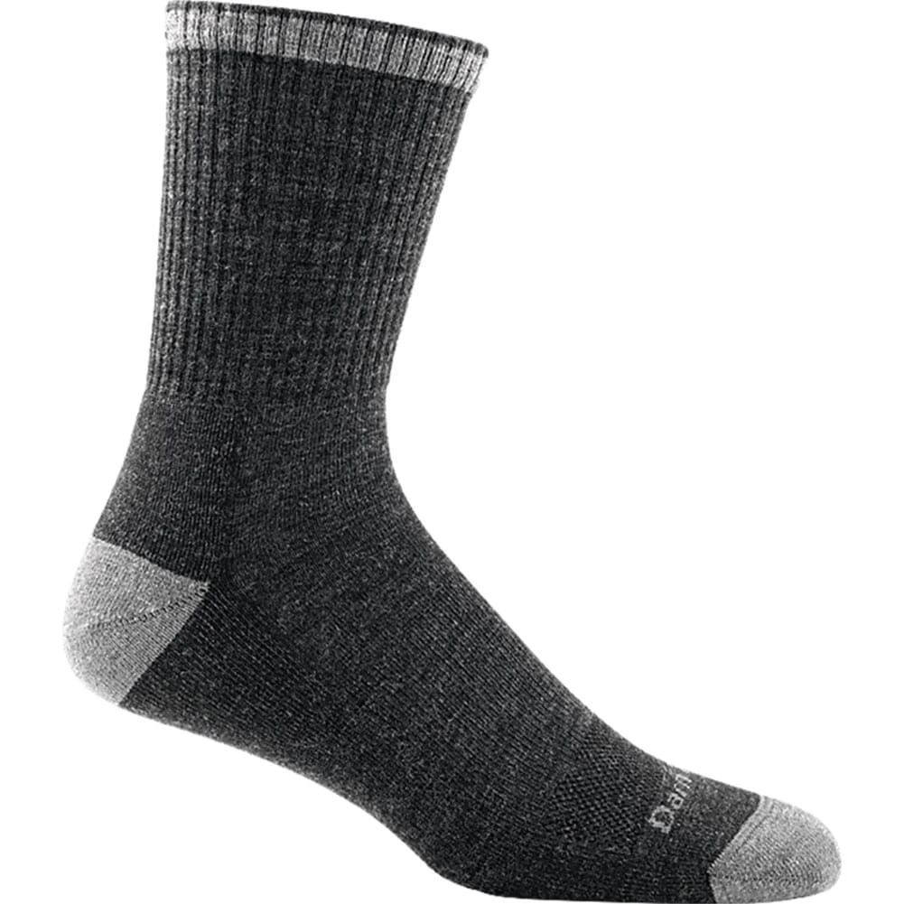 Darn Tough Men's Fred Tuttle Micro Crew Socks - Gravel 1 Darn Tough Men's Fred Tuttle Micro Crew Socks - Gravel