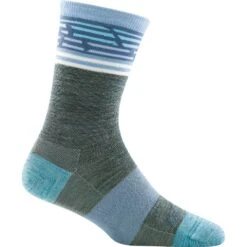 Darn Tough Women's Fraggle Crew Light Socks - Seafoam