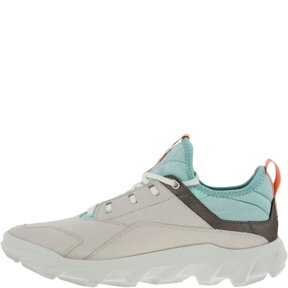 ECCO Women's MX Low Hiking Shoes - Shadow White/Eggshell Blue 2 ECCO Women's MX Low Hiking Shoes - Shadow White/Eggshell Blue - Image 2