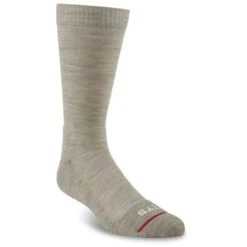 FITS Men's Medium Hiker Crew Socks - Stone
