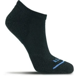 FITS Men's Light Runner Low Socks - Black