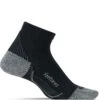 Feetures Unisex Plantar Fasciitis Relief Socks - Black