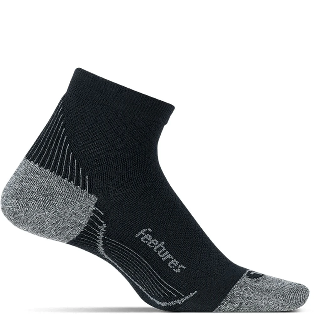 Feetures Unisex Plantar Fasciitis Relief Socks - Black 1 Feetures Unisex Plantar Fasciitis Relief Socks - Black