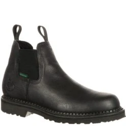 Georgia Giant Men's High Romeo Casual Shoes - Black