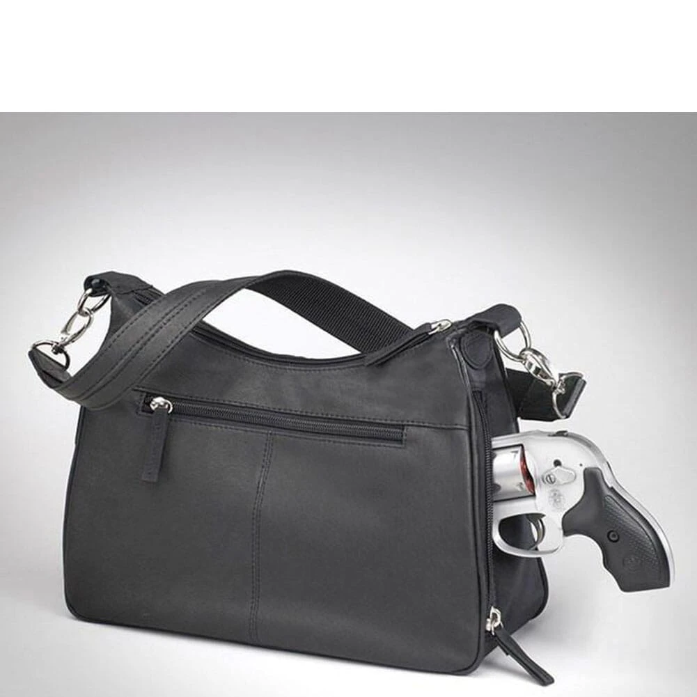 Gun Tote'n Mamas Women's Concealed Carry Hobo Purse - Black 1 Gun Tote'n Mamas Women's Concealed Carry Hobo Purse - Black