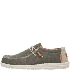 Hey Dude Men's Wally Eco Sox Casual Shoes - Algae
