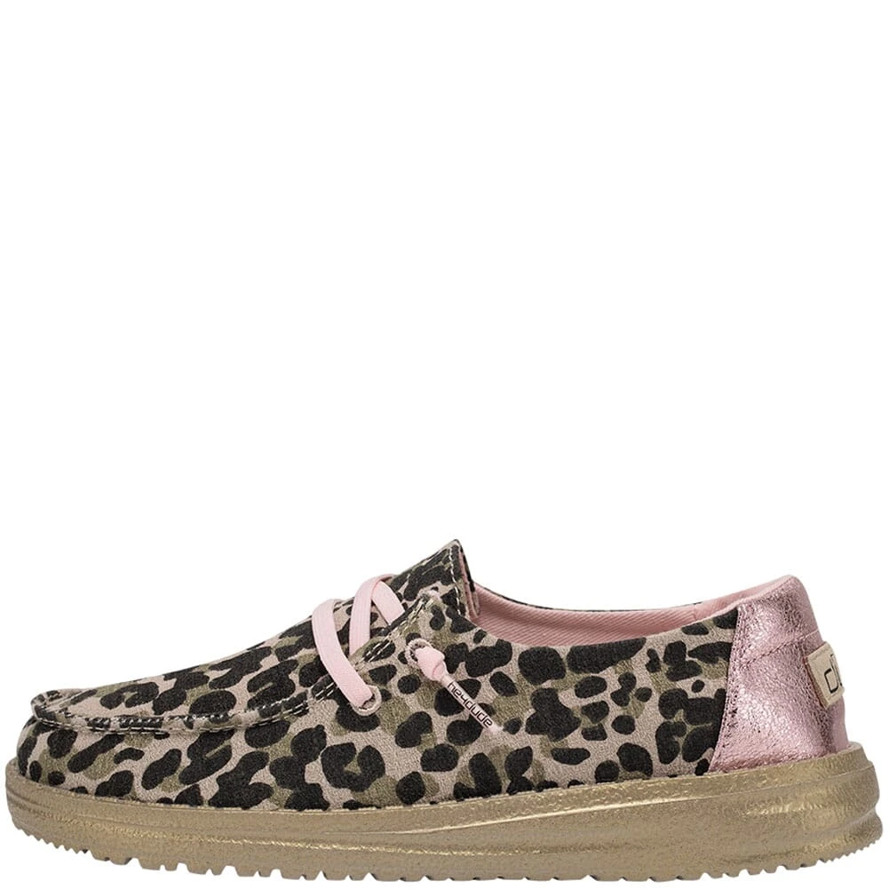 Hey Dude Kid's Wendy Casual Shoes - Leo Nut 2 Hey Dude Kid's Wendy Casual Shoes - Leo Nut - Image 2