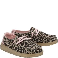 Hey Dude Kid's Wendy Casual Shoes - Leo Nut 5 Hey Dude Kid's Wendy Casual Shoes - Leo Nut -Elliotts Boots Shop HD130121619 2