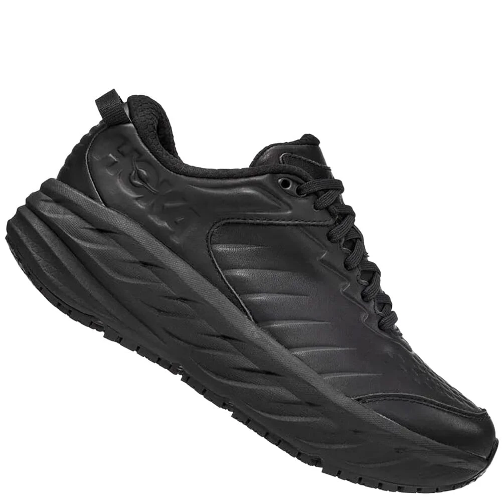 Hoka One One Women's Bondi SR Running Shoes - Black 3 Hoka One One Women's Bondi SR Running Shoes - Black - Image 3