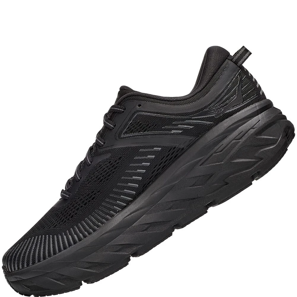 Hoka One One Men's Bondi 7 Wide Athletic Shoes 2 Hoka One One Men's Bondi 7 Wide Athletic Shoes - Image 2