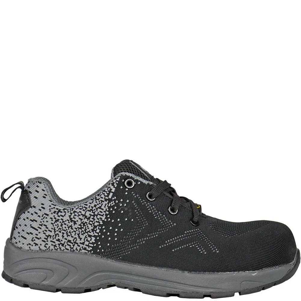 Hoss Men's Beedle Safety Shoes - Black 3 Hoss Men's Beedle Safety Shoes - Black - Image 3