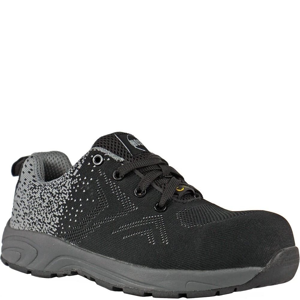 Hoss Men's Beedle Safety Shoes - Black 7 Hoss Men's Beedle Safety Shoes - Black - Image 7