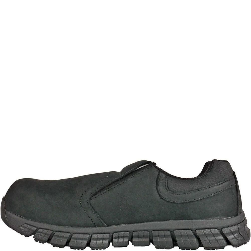 Hoss Men's Slipknot Safety Shoes - Black 2 Hoss Men's Slipknot Safety Shoes - Black - Image 2