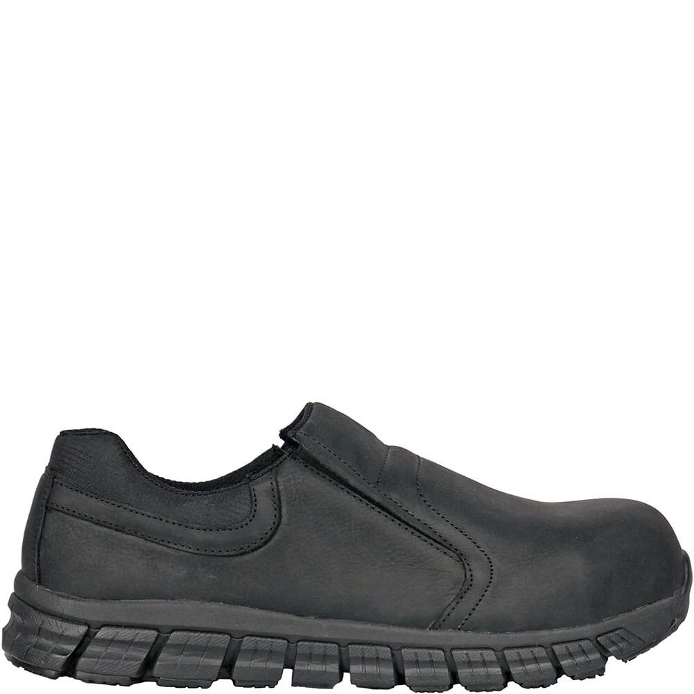 Hoss Men's Slipknot Safety Shoes - Black 3 Hoss Men's Slipknot Safety Shoes - Black - Image 3