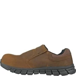 Hoss Men's Slipknot Safety Shoes - Brown -Elliotts Boots Shop HO30202 1