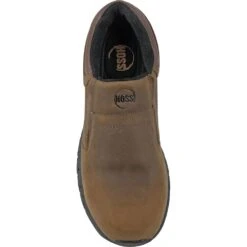 Hoss Men's Slipknot Safety Shoes - Brown -Elliotts Boots Shop HO30202 5