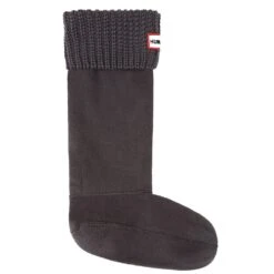 Hunter Women's Half Cardigan Stitch Boot Socks - Dark Slate