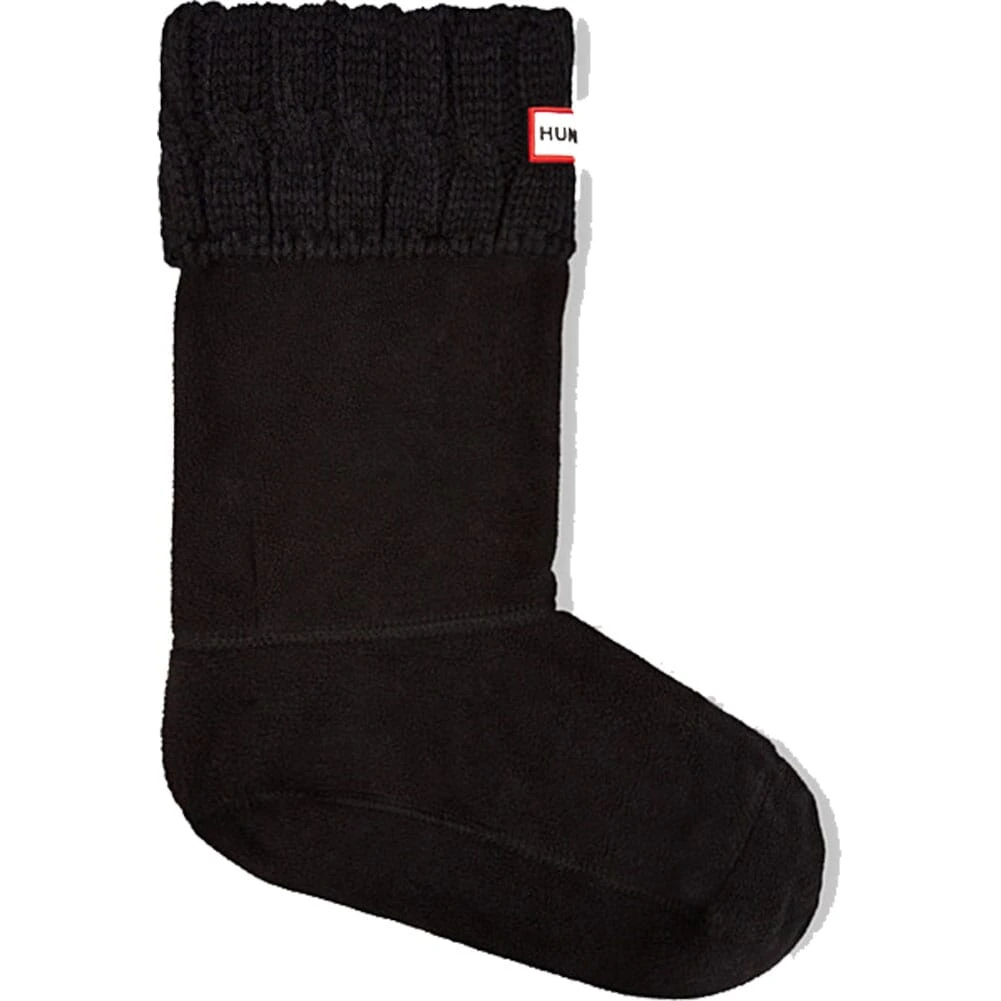 Hunter Women's Cable Boot Socks - Black 1 Hunter Women's Cable Boot Socks - Black