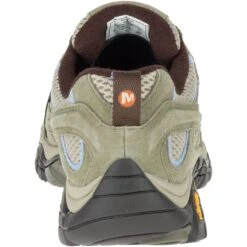 Merrell Women's Moab 2 WP Wide Hiking Shoes - Dusty Olive 9 Merrell Women's Moab 2 WP Wide Hiking Shoes - Dusty Olive -Elliotts Boots Shop J06030W 3