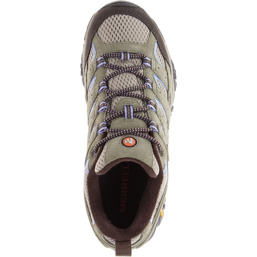 Merrell Women's Moab 2 WP Wide Hiking Shoes - Dusty Olive 5 Merrell Women's Moab 2 WP Wide Hiking Shoes - Dusty Olive - Image 5
