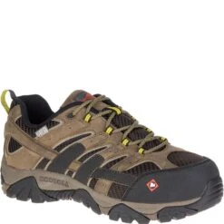 Merrell Men's Moab 2 Vent WP Wide Safety Shoes - Boulder