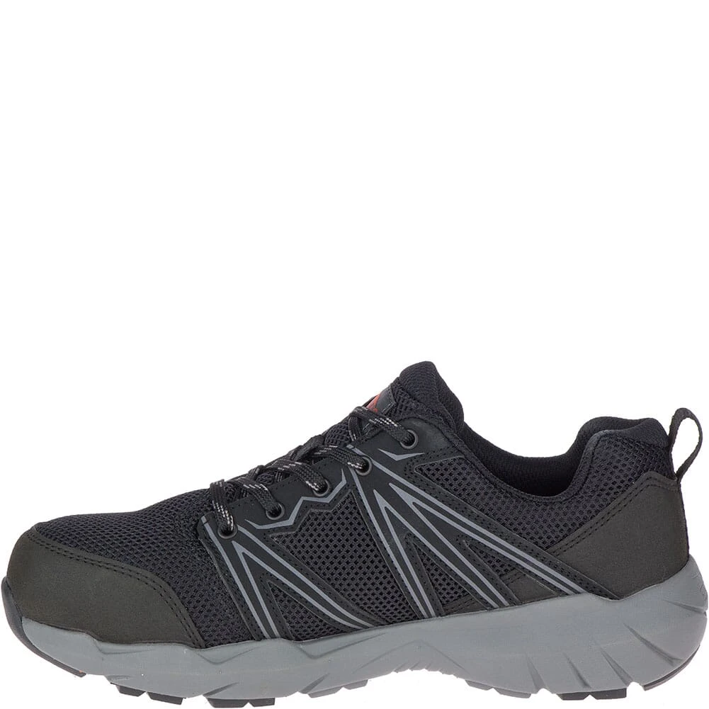 Merrell Women's Fullbench Superlite Safety Shoes - Black 2 Merrell Women's Fullbench Superlite Safety Shoes - Black - Image 2
