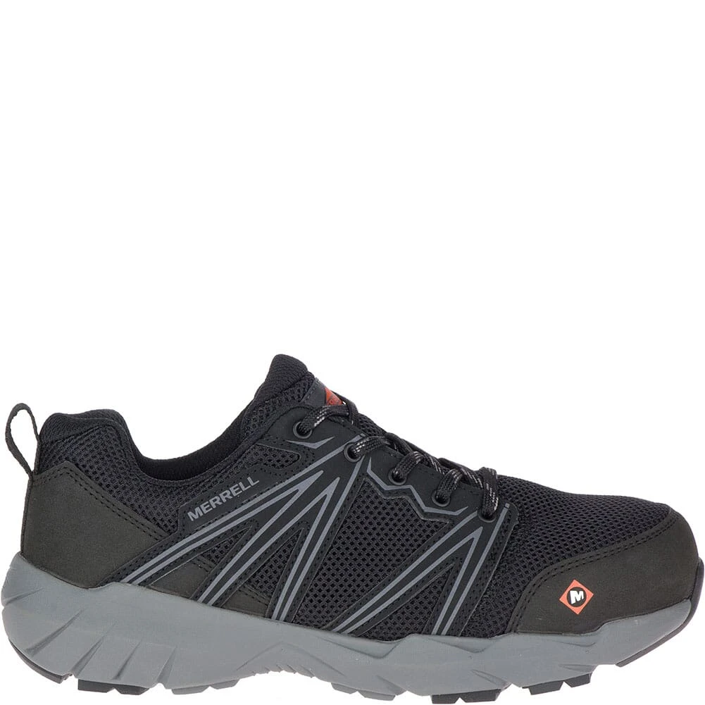 Merrell Women's Fullbench Superlite Safety Shoes - Black 3 Merrell Women's Fullbench Superlite Safety Shoes - Black - Image 3