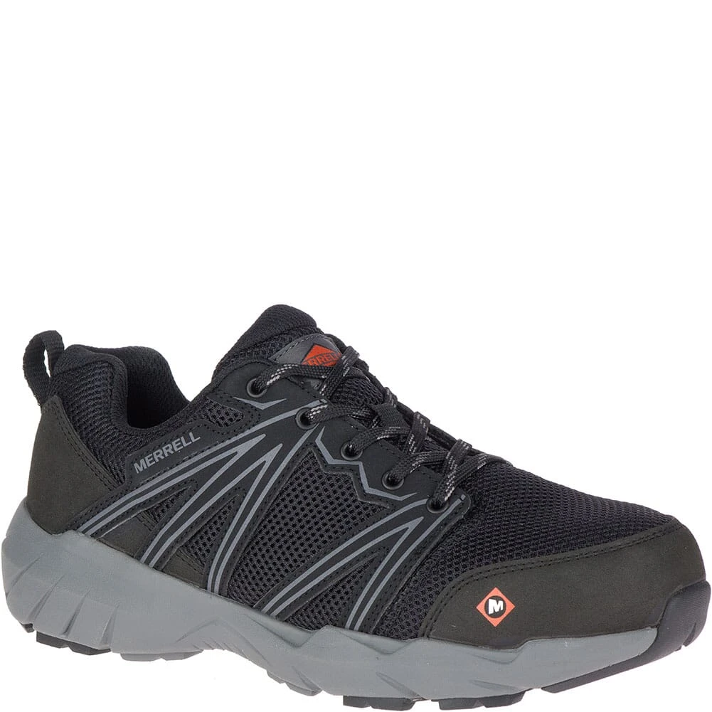 Merrell Women's Fullbench Superlite Safety Shoes - Black 7 Merrell Women's Fullbench Superlite Safety Shoes - Black - Image 7