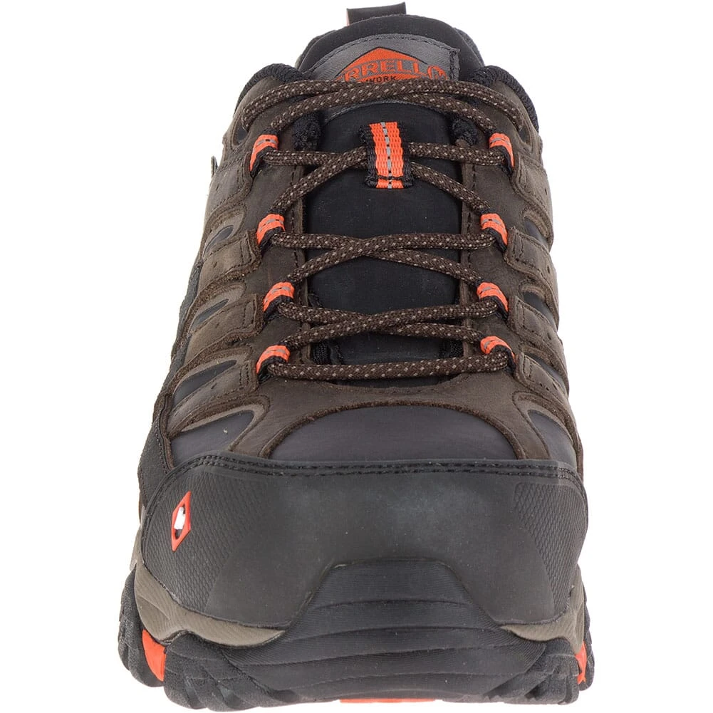 Merrell Men's Moab 2 ESD Wide Safety Shoes - Espresso 3 Merrell Men's Moab 2 ESD Wide Safety Shoes - Espresso - Image 3