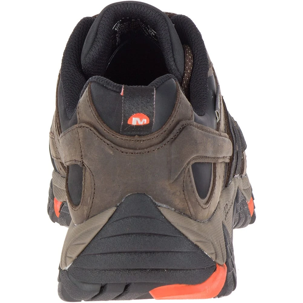 Merrell Men's Moab 2 ESD Wide Safety Shoes - Espresso 4 Merrell Men's Moab 2 ESD Wide Safety Shoes - Espresso - Image 4