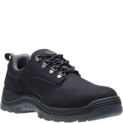 HyTest Men's Lithium Safety Shoes - Black 9 HyTest Men's Lithium Safety Shoes - Black -Elliotts Boots Shop K10750 4