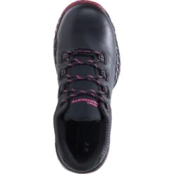Hytest Women's Footrests 2.0 Pivot Safety Shoes - Black/Berry 12 Hytest Women's Footrests 2.0 Pivot Safety Shoes - Black/Berry -Elliotts Boots Shop K27080 4