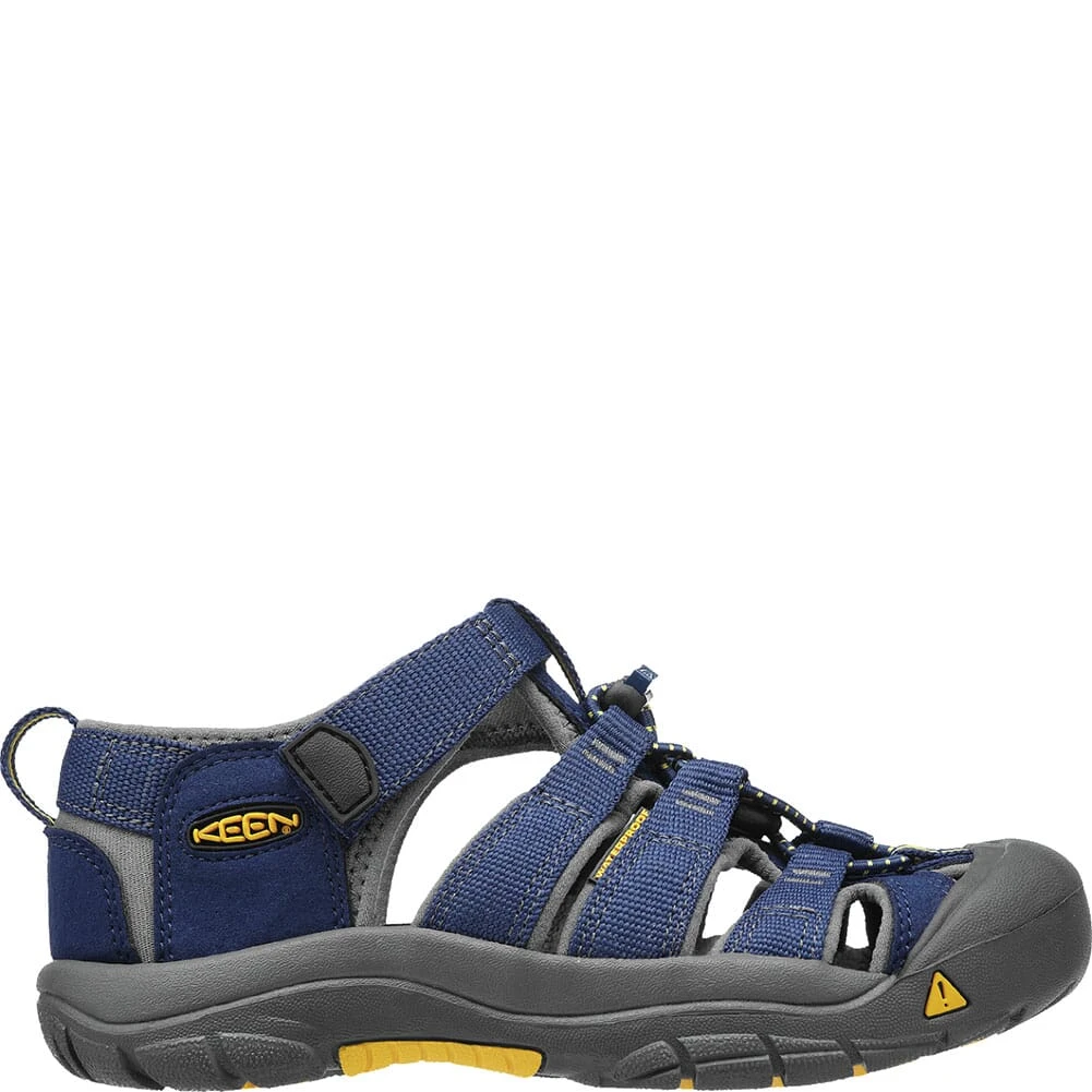 KEEN Kids Newport H2 Sandals - Blue Depths/Gargoyle 3 KEEN Kids Newport H2 Sandals - Blue Depths/Gargoyle - Image 3