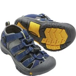 KEEN Kids Newport H2 Sandals - Blue Depths/Gargoyle 11 KEEN Kids Newport H2 Sandals - Blue Depths/Gargoyle -Elliotts Boots Shop KE1009938 4