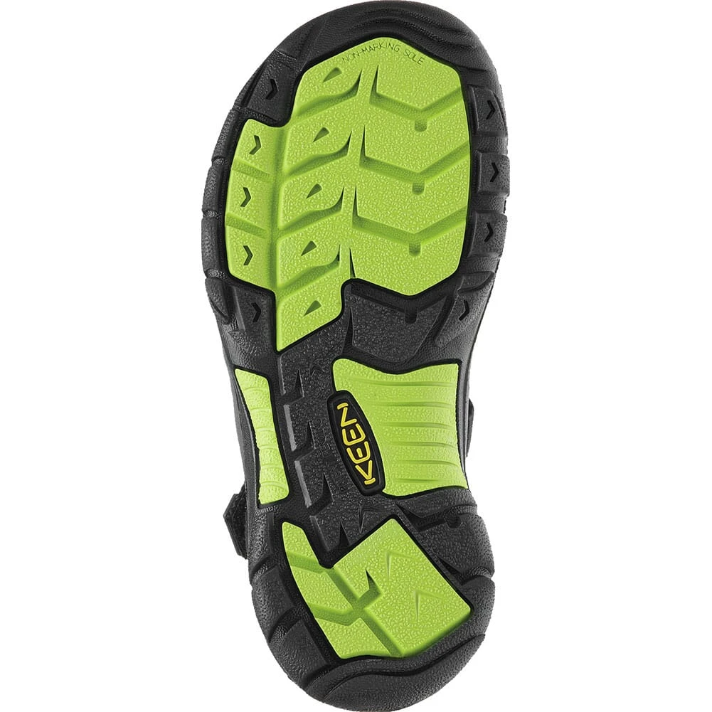 KEEN Little Kid's Newport H2 Sandals - Black/Lime Green 1 KEEN Little Kid's Newport H2 Sandals - Black/Lime Green