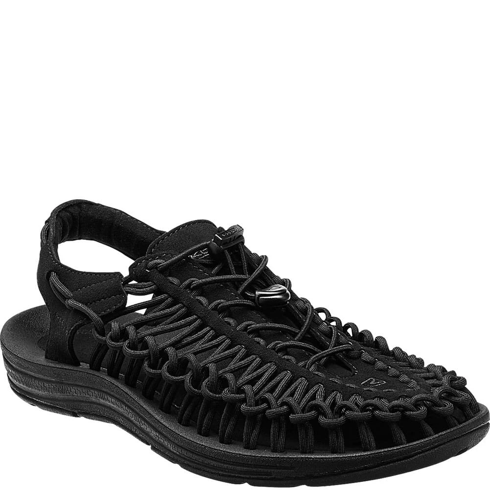 KEEN Men's UNEEK Monochrome Sandals - Black 1 KEEN Men's UNEEK Monochrome Sandals - Black