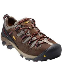 KEEN Utility Men's Detroit Internal Met Safety Shoes - Brown