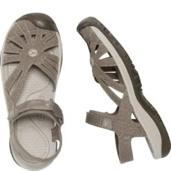 KEEN Women's Rose Sandals - Brindle/Shitake -Elliotts Boots Shop KE1016729 3