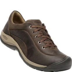 KEEN Women's Presidio II Casual Shoes - Dark Earth -Elliotts Boots Shop KE1018318 3