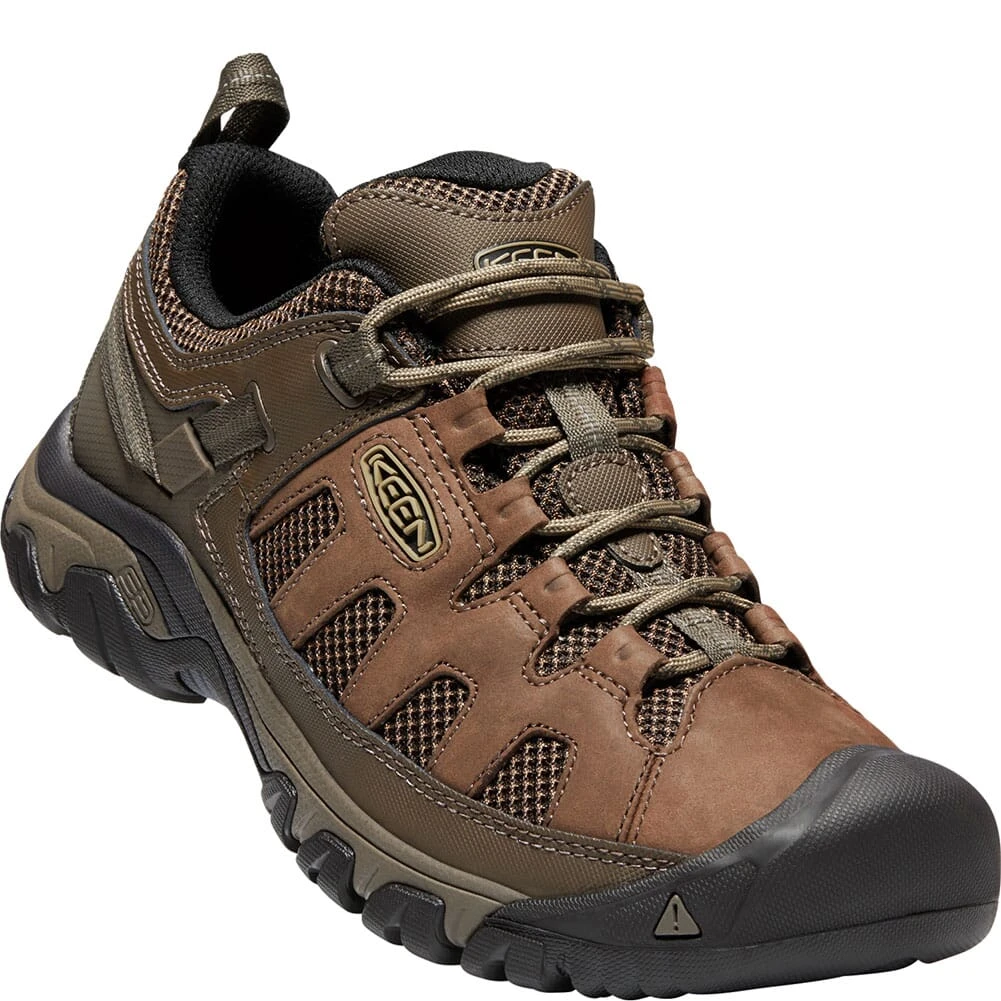 KEEN Men's Targhee Vent Hiking Shoes - Cuban/Antique Bronze 3 KEEN Men's Targhee Vent Hiking Shoes - Cuban/Antique Bronze - Image 3