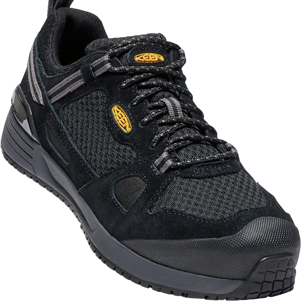 KEEN Utility Men's Springfield Safety Shoes - Black/Steel Gray 1 KEEN Utility Men's Springfield Safety Shoes - Black/Steel Gray