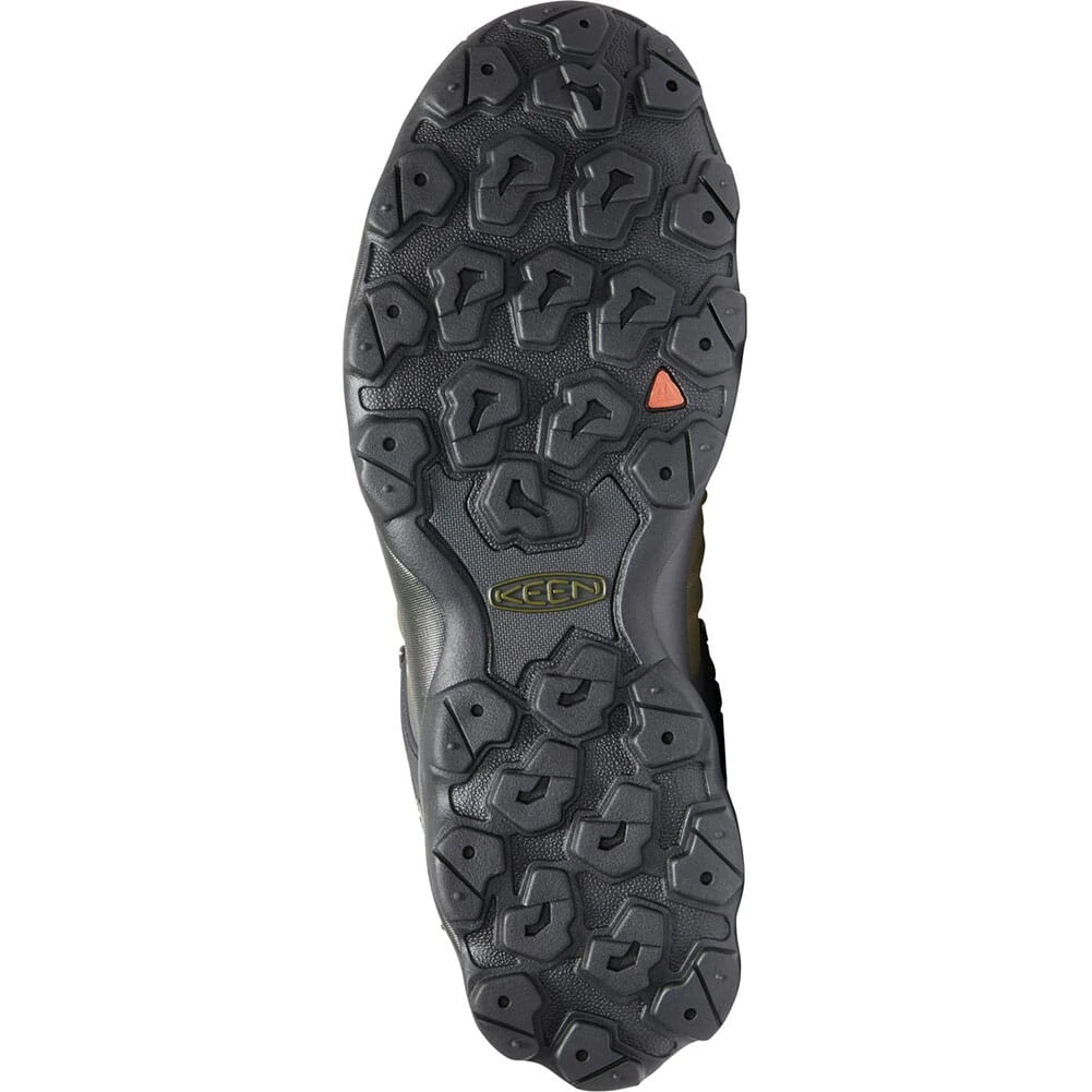 KEEN Men's Venture WP Hiking Shoes - Dark Olive/Raven 1 KEEN Men's Venture WP Hiking Shoes - Dark Olive/Raven