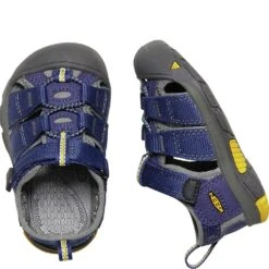 KEEN Newport H2 Kid's Depths Gargoyle Sandals - Blue -Elliotts Boots Shop KE1021492 3