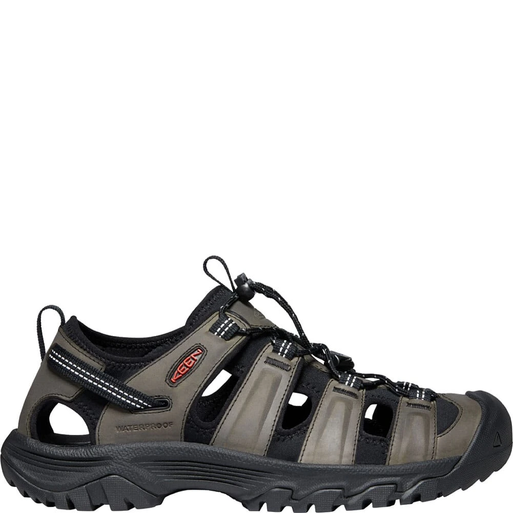 KEEN Men's Targhee III Sandals - Grey/Black 2 KEEN Men's Targhee III Sandals - Grey/Black - Image 2
