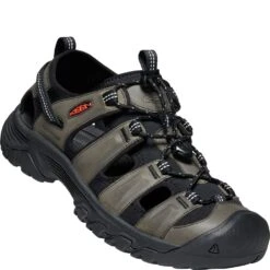 KEEN Men's Targhee III Sandals - Grey/Black 9 KEEN Men's Targhee III Sandals - Grey/Black -Elliotts Boots Shop KE1022428 4