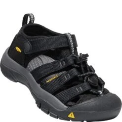 KEEN Kid's Newport H2 Sandals - Black/Keen Yellow 9 KEEN Kid's Newport H2 Sandals - Black/Keen Yellow -Elliotts Boots Shop KE1022824 4