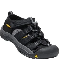 KEEN Youth Newport H2 Sandals - Black/Keen Yellow 9 KEEN Youth Newport H2 Sandals - Black/Keen Yellow -Elliotts Boots Shop KE1022838 4