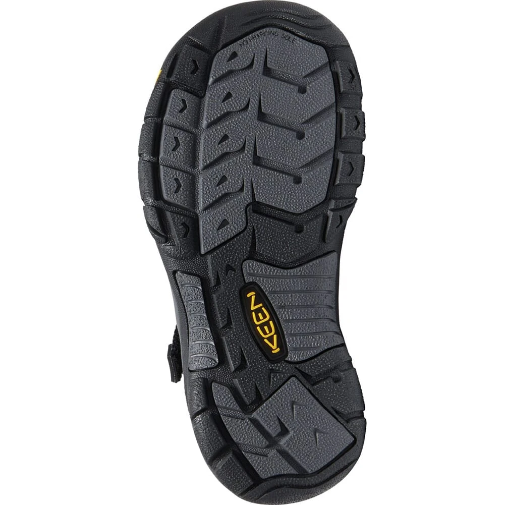 KEEN Youth Newport H2 Sandals - Black/Keen Yellow 1 KEEN Youth Newport H2 Sandals - Black/Keen Yellow