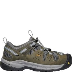 KEEN Utility Women's Atlanta Cool II ESD Safety Shoes - Gargoyle/Blue Fo 9 KEEN Utility Women's Atlanta Cool II ESD Safety Shoes - Gargoyle/Blue Fo -Elliotts Boots Shop KE1023220 2