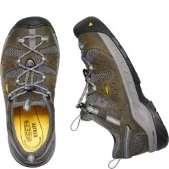 KEEN Utility Women's Atlanta Cool II ESD Safety Shoes - Gargoyle/Blue Fo 11 KEEN Utility Women's Atlanta Cool II ESD Safety Shoes - Gargoyle/Blue Fo -Elliotts Boots Shop KE1023220 4